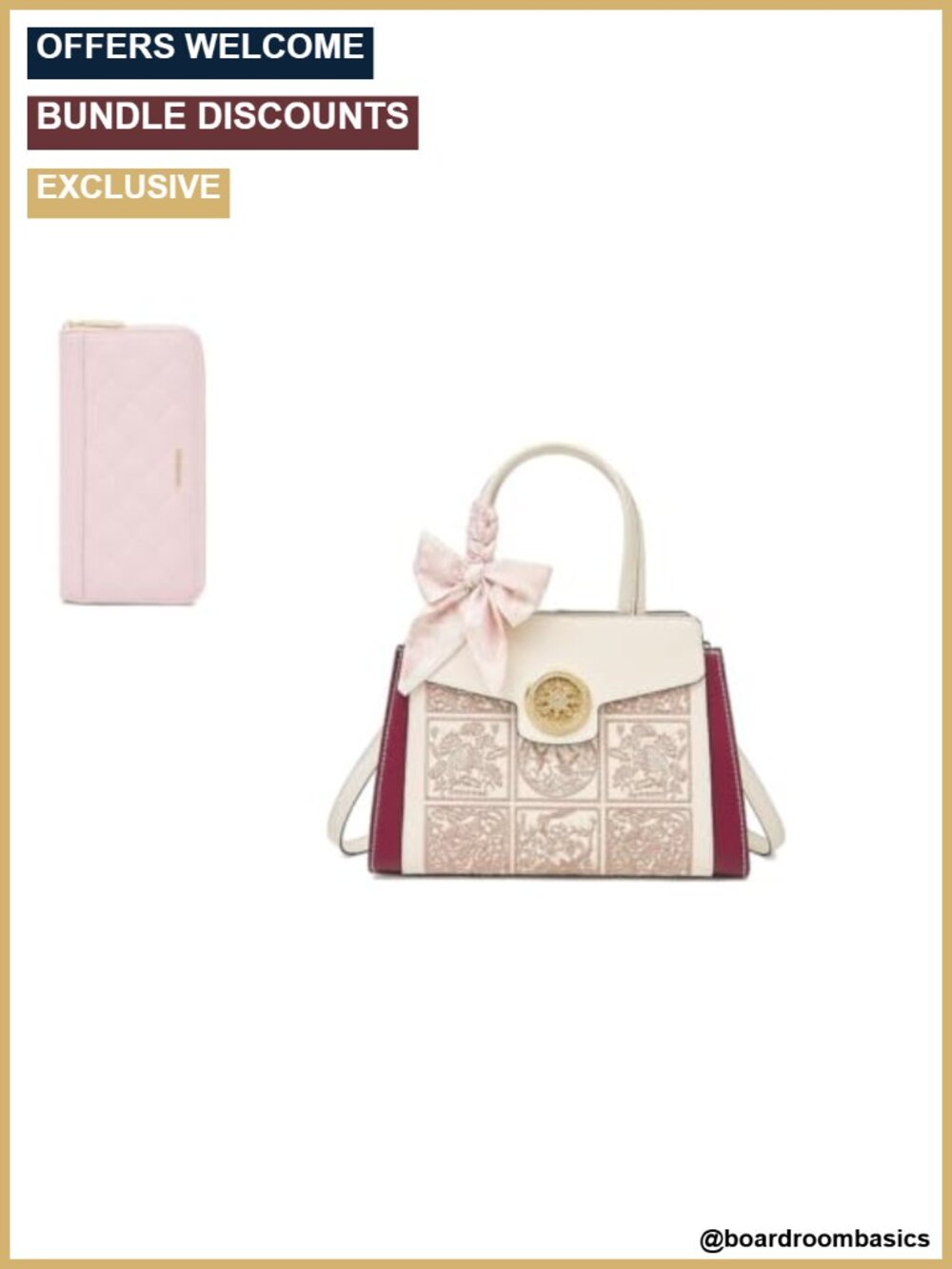 Genuine Leather Purses for Women with Leather Wristlet